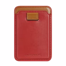 Dux Ducis "Magnetic Wallet" priekš iPhone 12 (iPhone 13 / iPhone 14) Sarkans