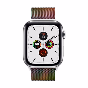 Crong Milano Steel nerūsējošā tērauda siksniņa Apple Watch 38 / 40 / 41 / 42 mm, zaigojoša