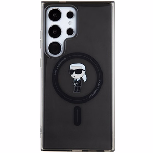 Karl Lagerfeld IML Ikonik MagSafe чехол для Samsung Galaxy S24 Ultra - чёрный