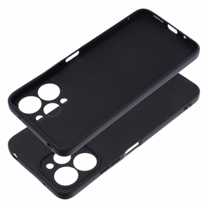 MATT viedtālruņa apvalks XIAOMI Redmi 12 4G / Redmi 12 5G melna