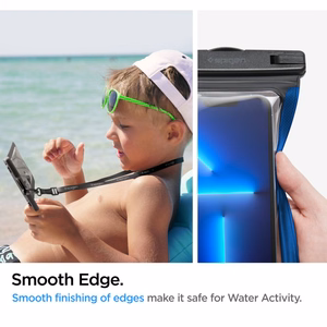 Viedtālruņa apvalks Spigen Aqua Shield A601 - IPX8 ūdensizturīgs - melns