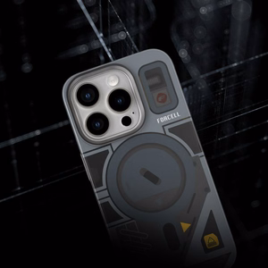 FORCELL F-PROTECT Levels ar dubultā slāņa 4D tehnoloģiju, militāri pārbaudīts, saderīgs ar MagSafe IPHONE 16 PLUS kibers pelēks