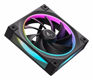 DeepCool FL12 datora korpusa ventilators 12 cm melns 1 gab.