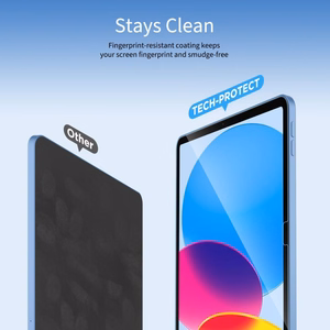 Tech-Protect Glass Fit+ 2 gabalu rūdītā stikla komplekts Xiaomi Redmi Pad Pro / 2 Pro 12.1 - caurspīdīgs