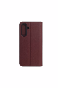 JM STAND atvērams maciņš Galaxy A56, bordo