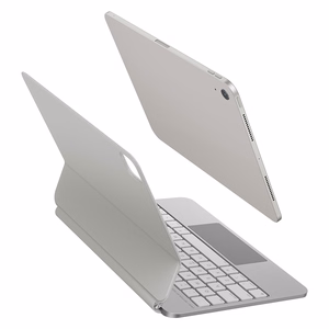 Uniq Venno Pro magnētiskais viedais maciņš ar klaviatūru, paredzēts iPad Air 10.9" (2020/2022) / Pro 11" (2021/2022) / Air 11" (2024/2025/2026) - balts