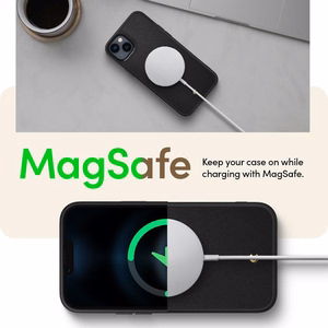 Spigen Cyrill Kajuk Mag viedtālruņa apvalks ar MagSafe iPhone 14 Plus - melns