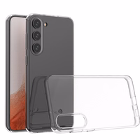 Ultra Clear 0,5 mm viedtālruņa apvalks Samsung Galaxy S23+ (m) - skaidrs