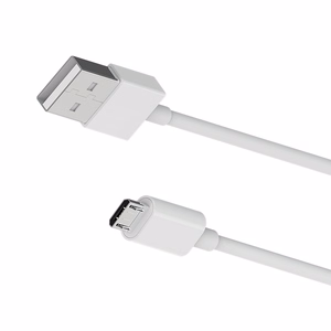 Borofone Kabelis BX22 Bloom - USB uz Micro USB - 2,4A, 1 metrs, balts