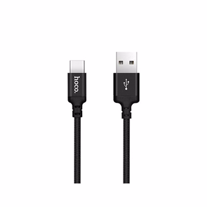 Kabelis USB A uz USB C Hoco 2A 2 m X14 melns