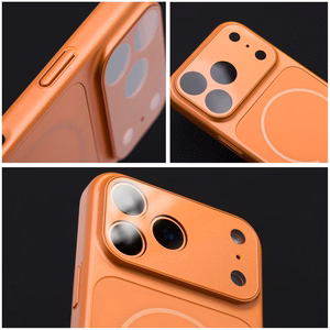 Korpuss MAKE 17 saderīgs ar MagSafe priekš IPHONE 15 Pro Max cosmic orange