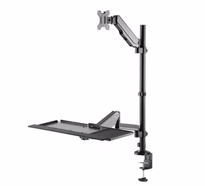 Neomounts DS90-325BL1 sit-stand workstation 17-32"