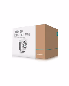 DeepCool AK400 DIGITAL SE WH procesora dzesētājs