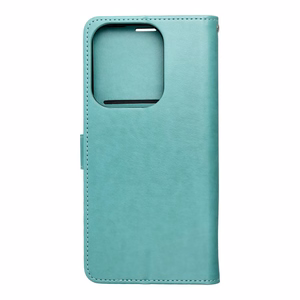 MEZZO grāmatas tipa viedtālruņa apvalks XIAOMI Redmi 15C (173,16 x 81,07 x 8,2) ar sapņu ķērāju, zaļš