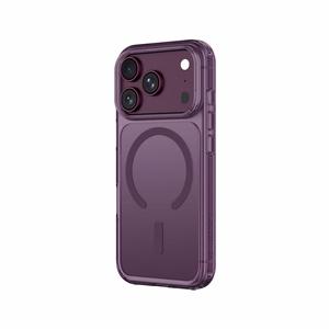 AmazingThing Minimal Mag Drop Proof 3 Lens vāciņš modelim iPhone 18 Pro Max, ar siksniņas stiprinājumu, saderīgs ar MagSafe – violets