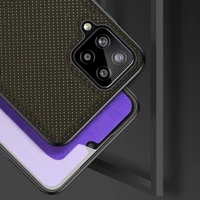 Dux Ducis Fino apvalks pārklāts ar neilona materiālu Samsung Galaxy A22 4G zaļš