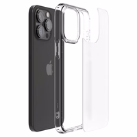 Spigen Ultra Hybrid viedtālruņa apvalks iPhone 15 Pro - caurspīdīgs matēts
