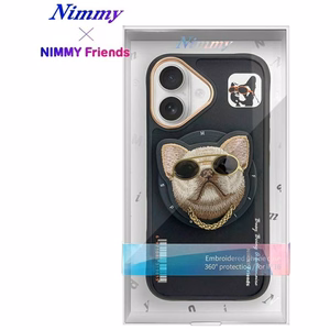 AmazingThing Nimmy Glasses Cool MagSafe apvalks viedtālrunim iPhone 16 – melns