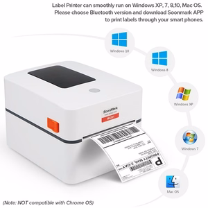 Termiskā etiķešu printeris M4201, Wi-Fi, Bluetooth, LAN