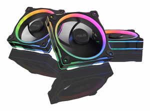 ASUS Prime MR120 ventilators ARGB Reverse melns 3in1 datora korpuss 12 cm 3 gab.