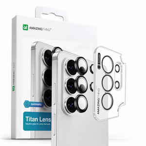 AmazingThing Sapphire Radix AR Lens Glass для камеры Samsung S26 Ultra чёрный