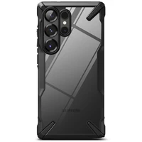 Ringke Fusion X viedtālruņa apvalks Samsung Galaxy S25 Ultra - melns