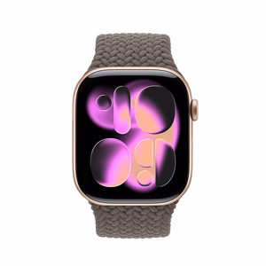 Crong Wave Band pīta Apple Watch siksniņa, 38/40/41/42 mm, brūna