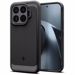 Spigen Rugged Armor maciņš Xiaomi 17T Pro, matēti melns