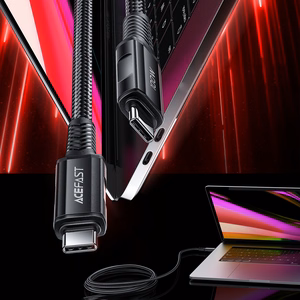 Acefast C4-03 Black USB-C - USB-C PD QC cable 100W 5A 480Mb/s 2m - black