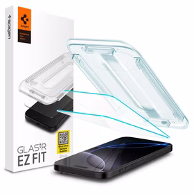 Spigen Glas.tR EZ Fit Aizsargstikls iPhone 16 Pro / 17 / 17 Pro - 2 gab.