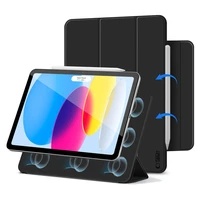 Tech-Protect Smartcase magnētiskais apvalks iPad 10.9” 2022 / iPad 11” 2025 planšetdatoram - melns