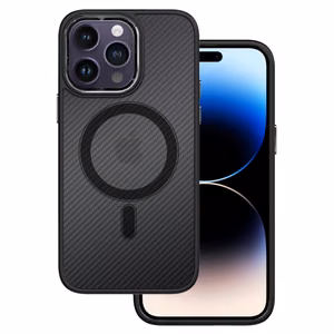Tel Protect Magnetic Carbon чехол для iPhone 13 Pro чёрный