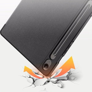 Dux Ducis Domo Samsung Galaxy Tab S9 FE apvalks ar statīvu - melns