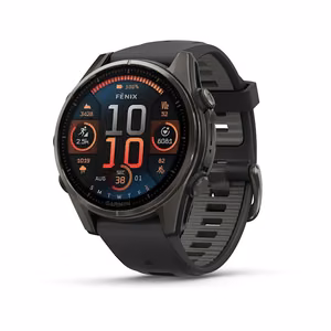 Viedpulkstenis Garmin Fenix 8 Sapphire melns/pelēks