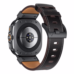 TECH-PROTECT DELTA PRO кожаный ремешок Samsung Galaxy Watch Ultra (47 MM) черный