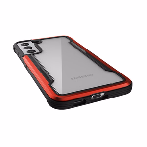 X-Doria Raptic Shield Pro vāciņš ierīcei Samsung Galaxy S22+ 5G, ar pretmikrobu aizsardzību, sarkans