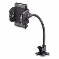 FORCELL F-GRIP Regular 27 cm auto turētājs vējstiklam / paneļim / ventilācijas atverei melns