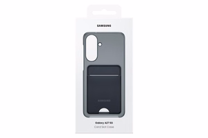 Melns Samsung OA276TBE vāciņš ar kartes nodalījumu Galaxy A27 5G tālrunim