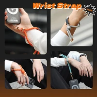 Rock universāla telefona siksniņa spīd tumsā gara, kakla siksniņa zila