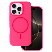 Magsafe Slim Silicone maciņš iPhone 16 Pro Max rozā