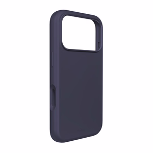 Puro Icon Mag Pro чехол из жидкого силикона для iPhone 17 Pro Max, совместимый с MagSafe, с защитой камеры и алюминиевыми кнопками - темно-синий