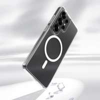 Rock Crystal Transparent Series Magnetic Case for Samsung Galaxy S26 Plus transparent