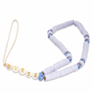 Guess Phone siksniņa Beads Heishi Lilac