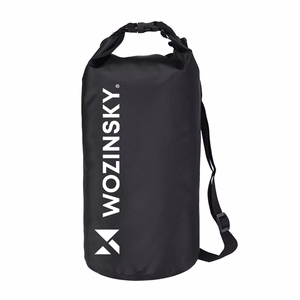 Wozinsky WWK-10 ūdensizturīga soma SUP kajakam 10 l - melna