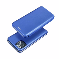 ELEGANCE grāmatas apvalks viedtālrunim SAMSUNG S24 Ultra tumši zils