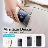 Portatīvais lādētājs Joyroom "JR-PR1" melns 10000mAh (22.5W)