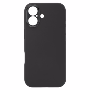 Liavec Silk Shield maciņš ar metāla kameras rāmi priekš Iphone 17 melns
