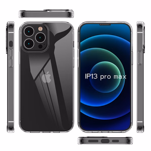 Чехол Clear для Iphone 13 Pro прозрачный