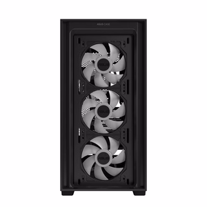 ASUS A21 PLUS MidiTower melns ARGB caurspīdīgs panelis MicroATX MiniITX