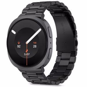 Браслет Tech-Protect Stainless Steel для Samsung Galaxy Watch 40/44/46 мм — чёрный